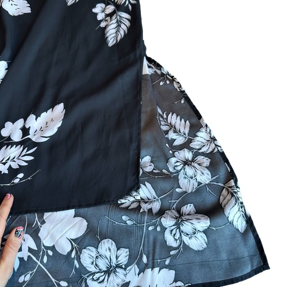 VINCE CAMUTO floral sleeveless dress L NWT - Picture 3 of 9